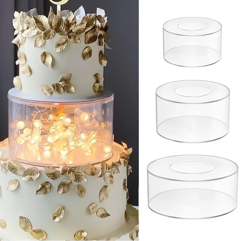 Diy square cheap cake stand