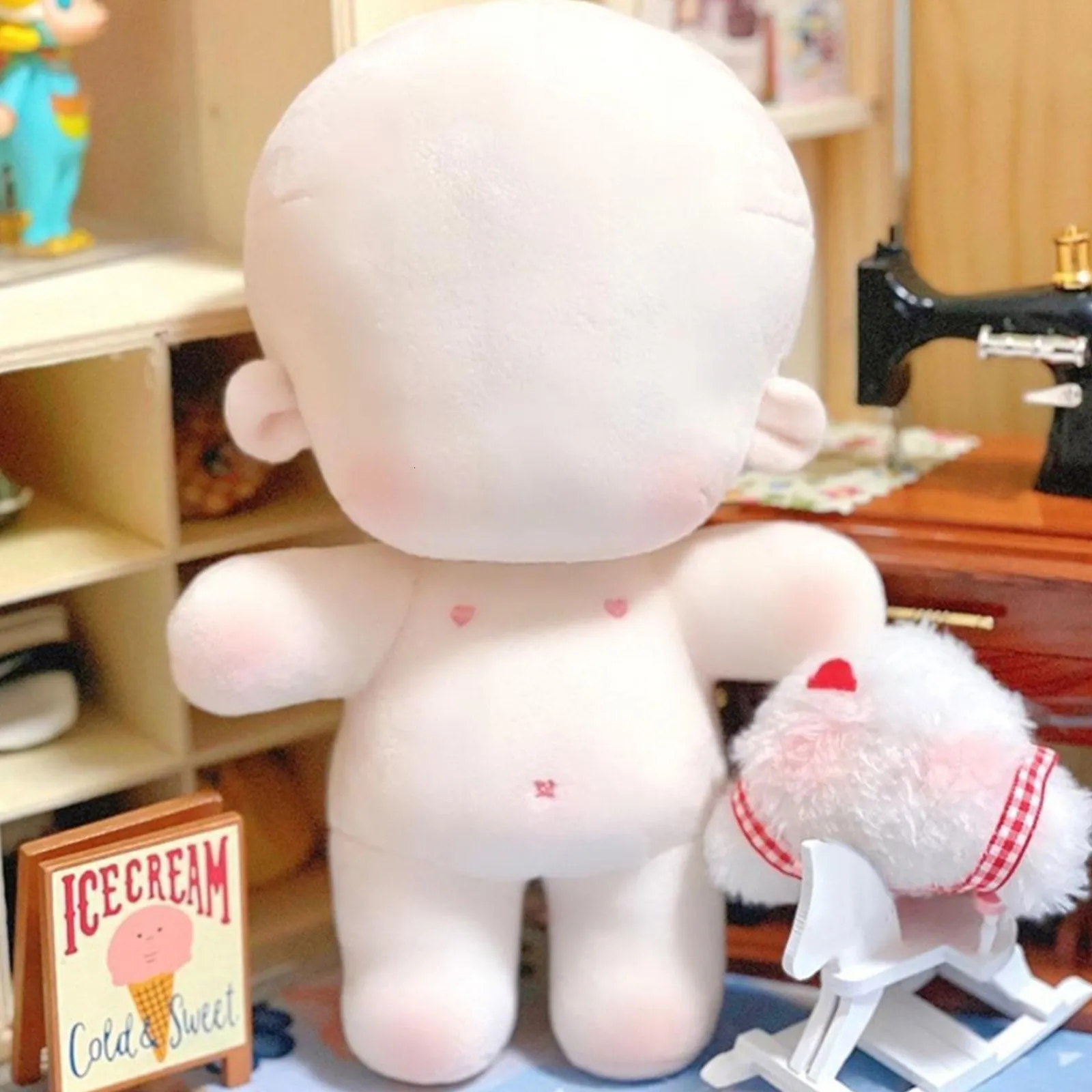 Blank plush doll new arrivals