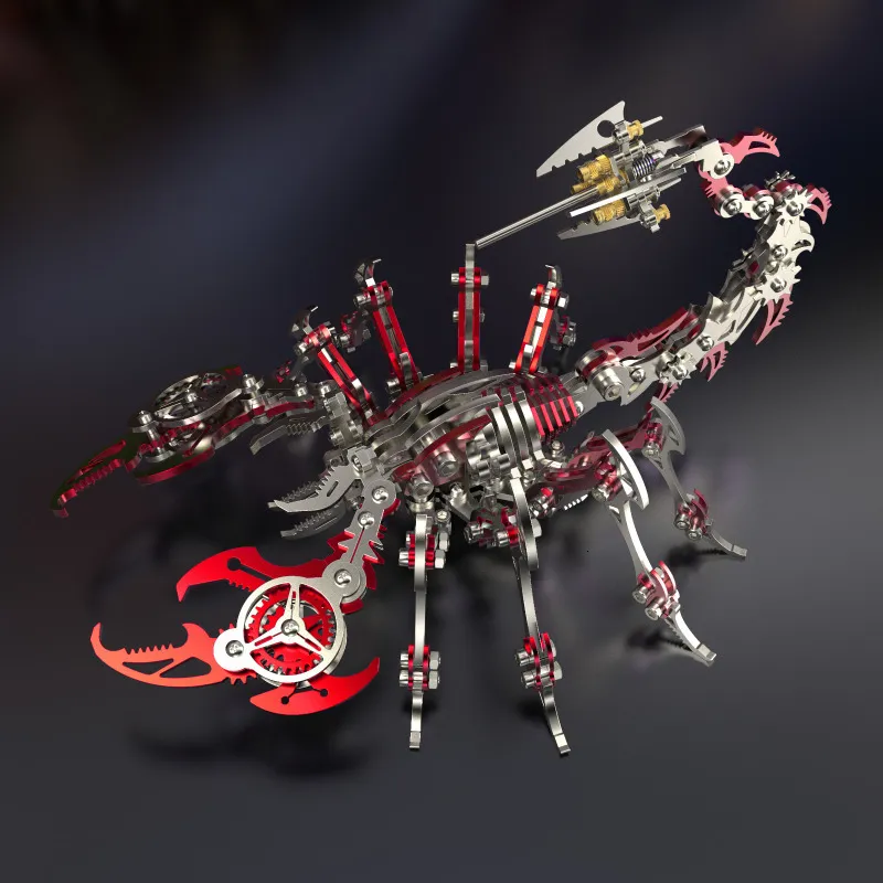 3D Metal Jigsaw Toy Assembly Colored Original 3d Crystal Puzzle