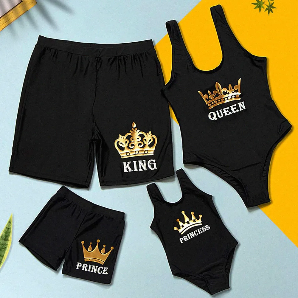 Roupas familiares Baju Renang Keluarga Bikini Ibu Dan Saya Pakaian Anak Perempuan Celana Cocok 230516