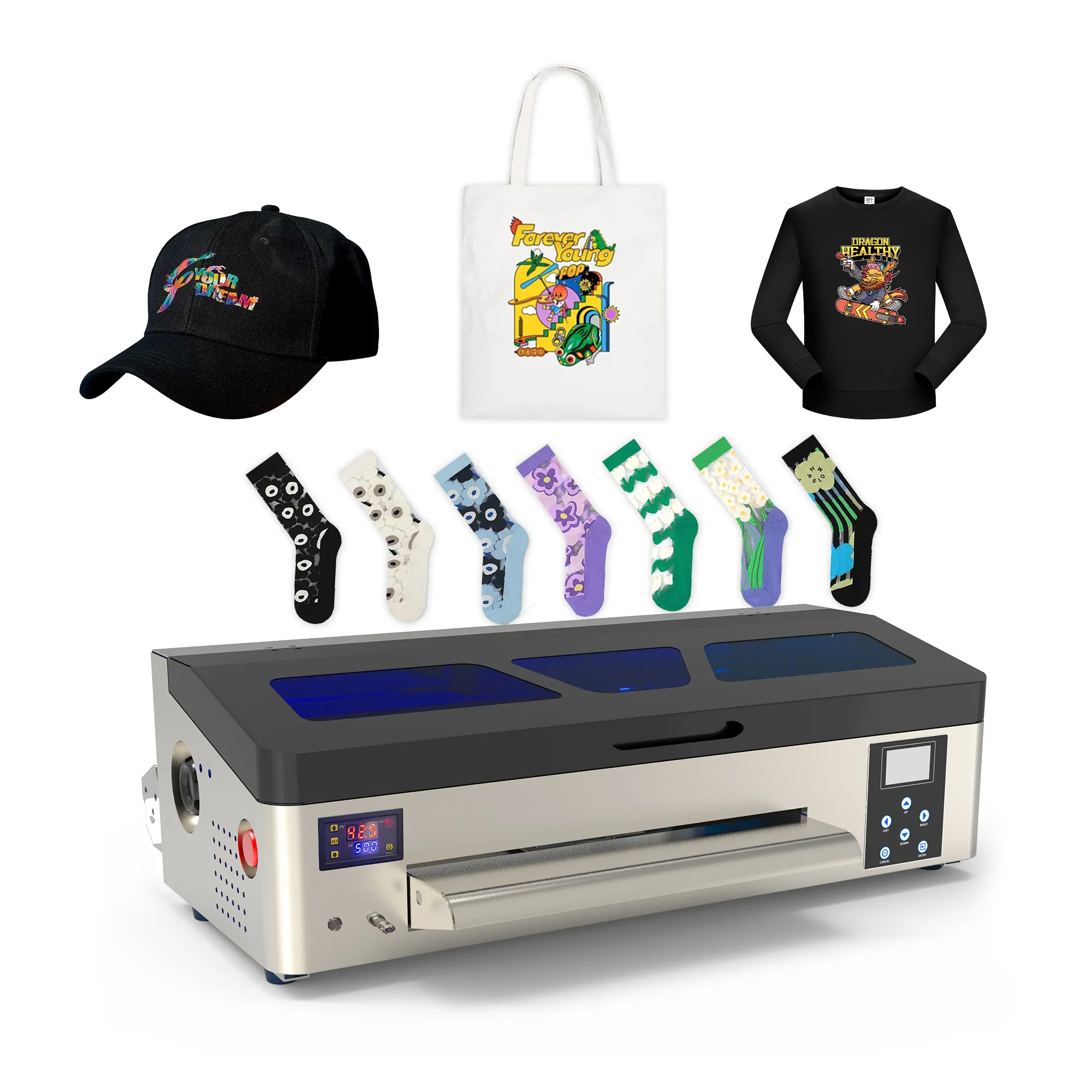 DTF A3 Printer DTF Transfer Printer Directly to Film For Epson XP600  T-shirt Hoodie Jeans Print A3 30CM T-shirt Printing Machine