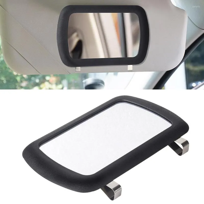 Interior Accessories Car Sun Visor Mirror Makeup Cosmetic Clip Type Universal HD Mirrors Portable Automobile Auto Make Up