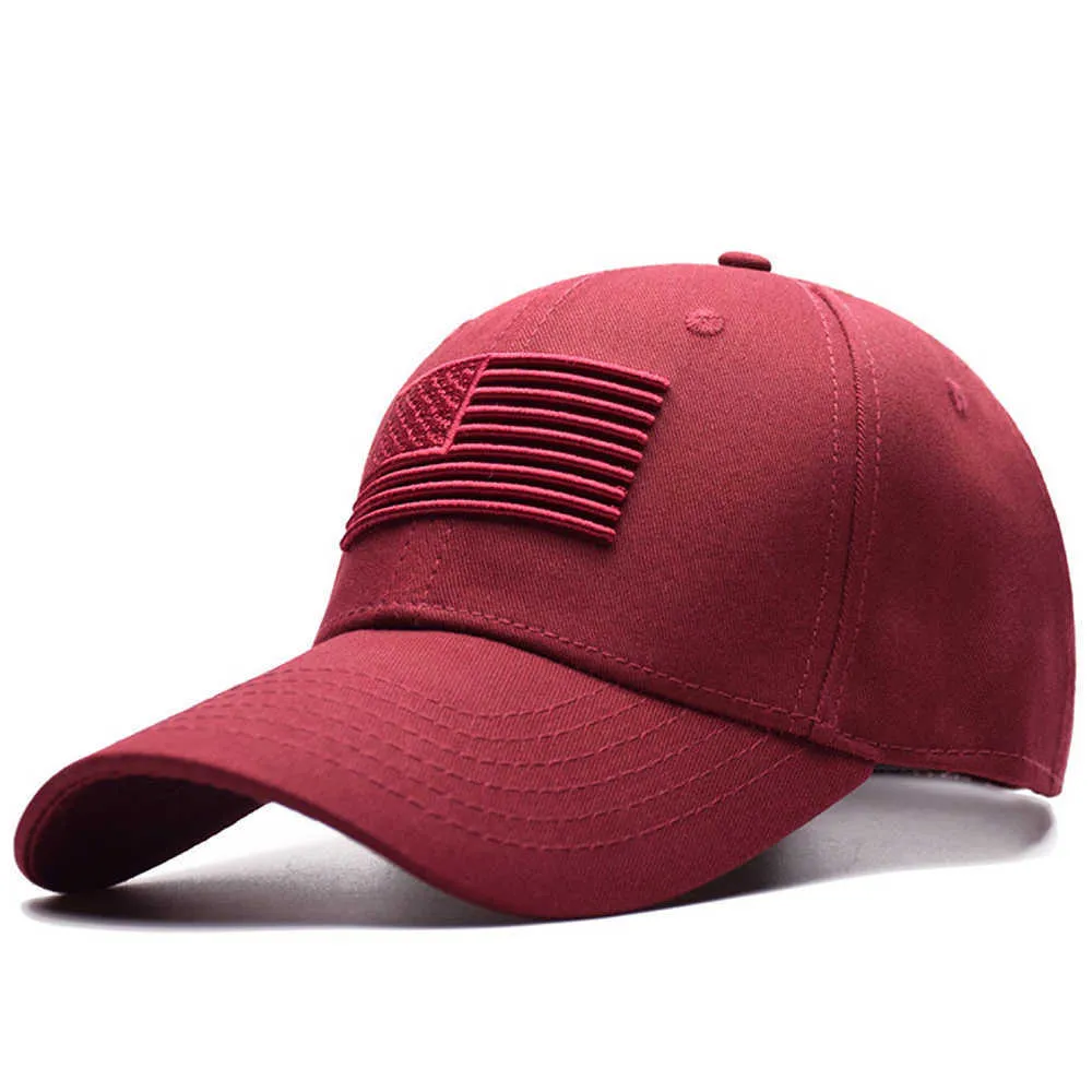 New Arrival Men Women Baseball Caps USA Flag Embroidery Cotton Snapback Unisex Outdoor Sports Sunshade Sun Caps Dad Hat EP0058 (3)