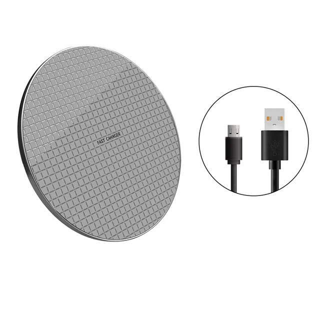 Wireless Charger Pad For iPhone 14 13 12 11 XS XR 8 Samsung S23 S22 Type C Induction Fast Charging Station Phone Chargers