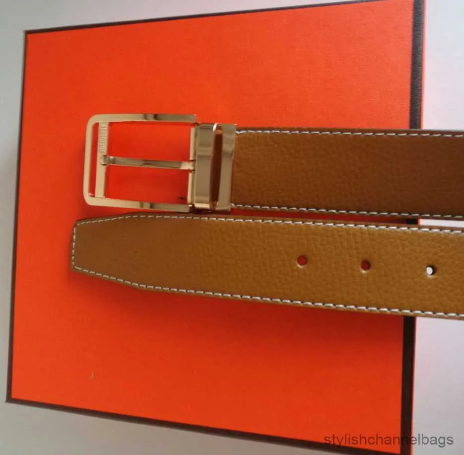 Gordels Nieuwe grote buckle -riemen van heren en damesriem met mode Big Buckle Hoge kwaliteit modestijl met doos