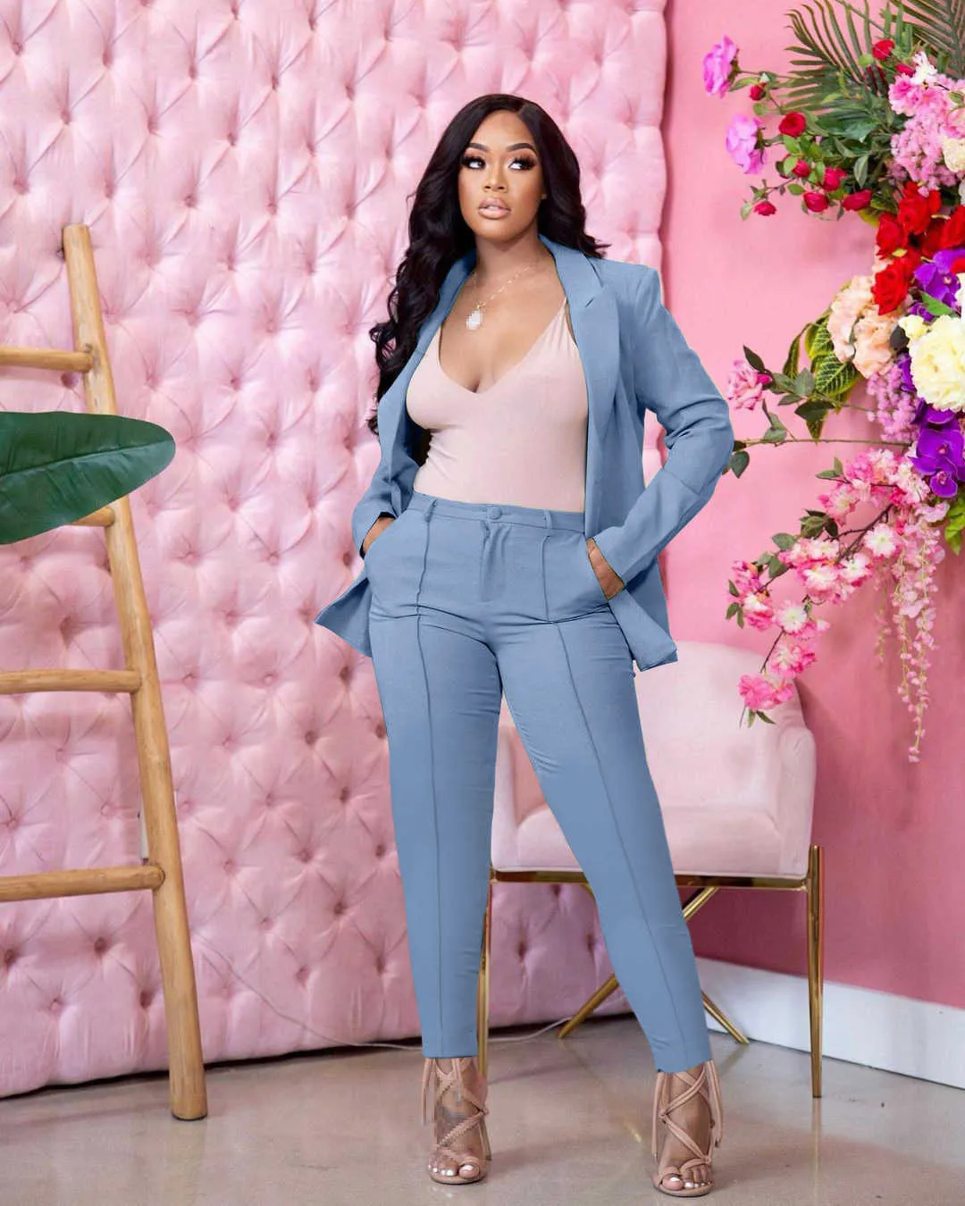 Womens evening pants sets online