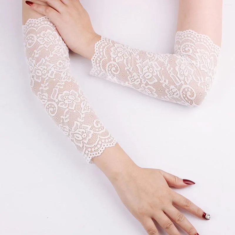 High Elasticity Fingerless Opera Gloves With Davids Bridal