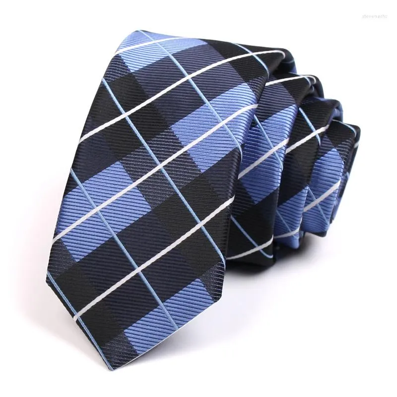 BOEK TIES KLASSIEKE BLAUWE PREID TIE 2023 Merk 6 cm Slim For Men Business Work Neck Hoogwaardige mannelijke mode Formele stropdas