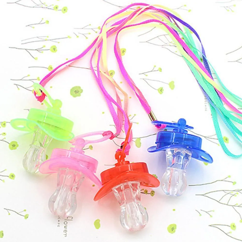 LED Toys Glowing Flashing LED Pacifier Whistle Night... From Feida98 ...