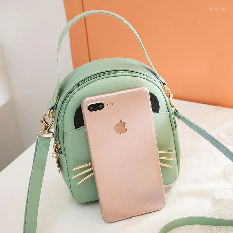 Cute PU Leather Mini Backpack For Women Small Crossbody Childrens Book Bags With Card Slots Phone Pocket And Shoulder Strap From Danuelhouse 12.86 DHgate.Com