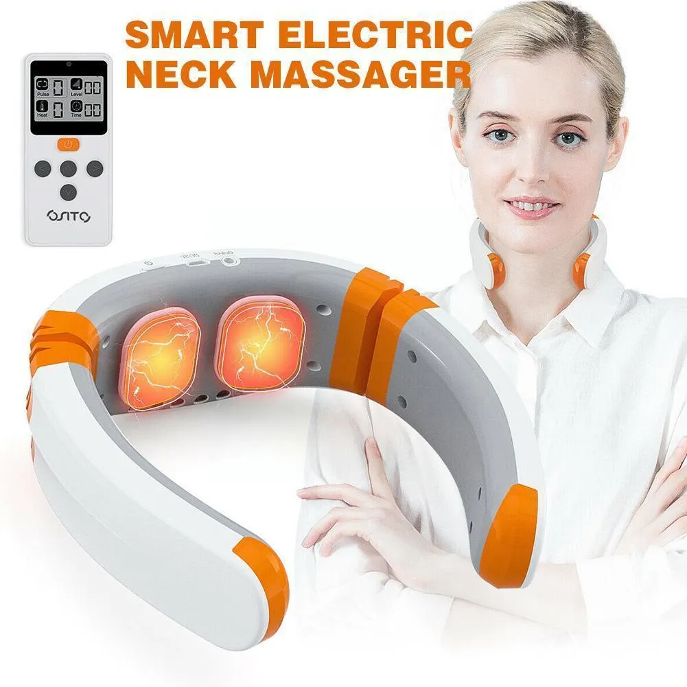 Back Massager Multifunktionell vibrerande kompresshals och axelhälsa Cervical Care Massager Motor Massage Electric H7J8 230517