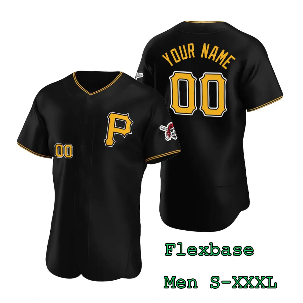 Camiseta de beisbol piratas store