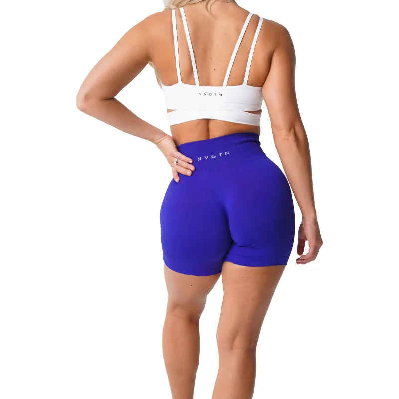 NVGTN Womens Seamless Nvgtn Solid Seamless Shorts Solid Color Gym Leggings  For Workout, Fitness, And Summer Wear From Mang04, $13.65
