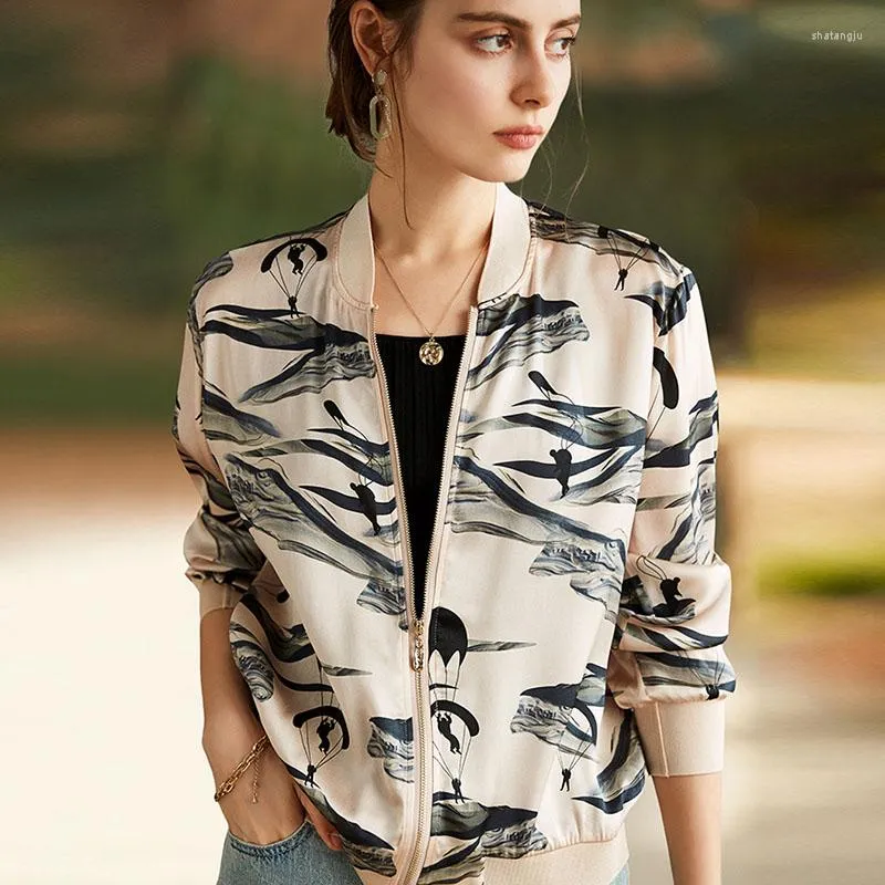 Silk jacket womens clearance
