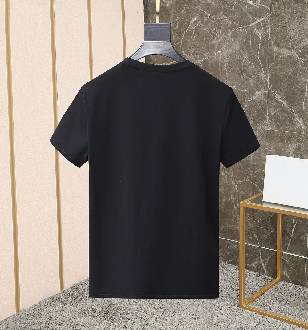 DSQ PHANTOM TURTLE Herren Designer T-Shirt Italienisches Milan Fashion Logo Print T-Shirt Sommer Schwarz Weiß T-Shirt Hip Hop Streetwear 10307J