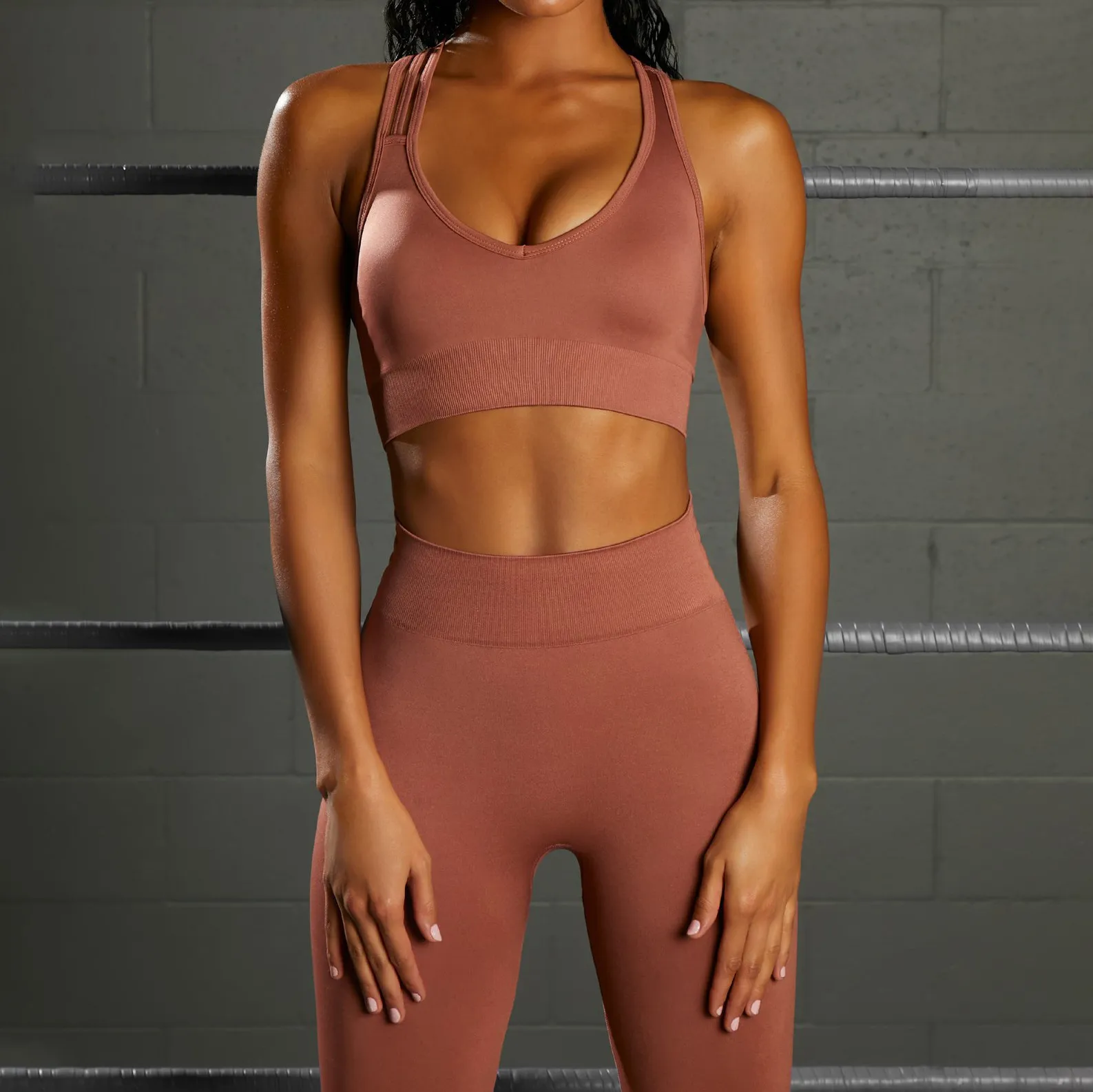 Pantalon de sport taille haute clearance