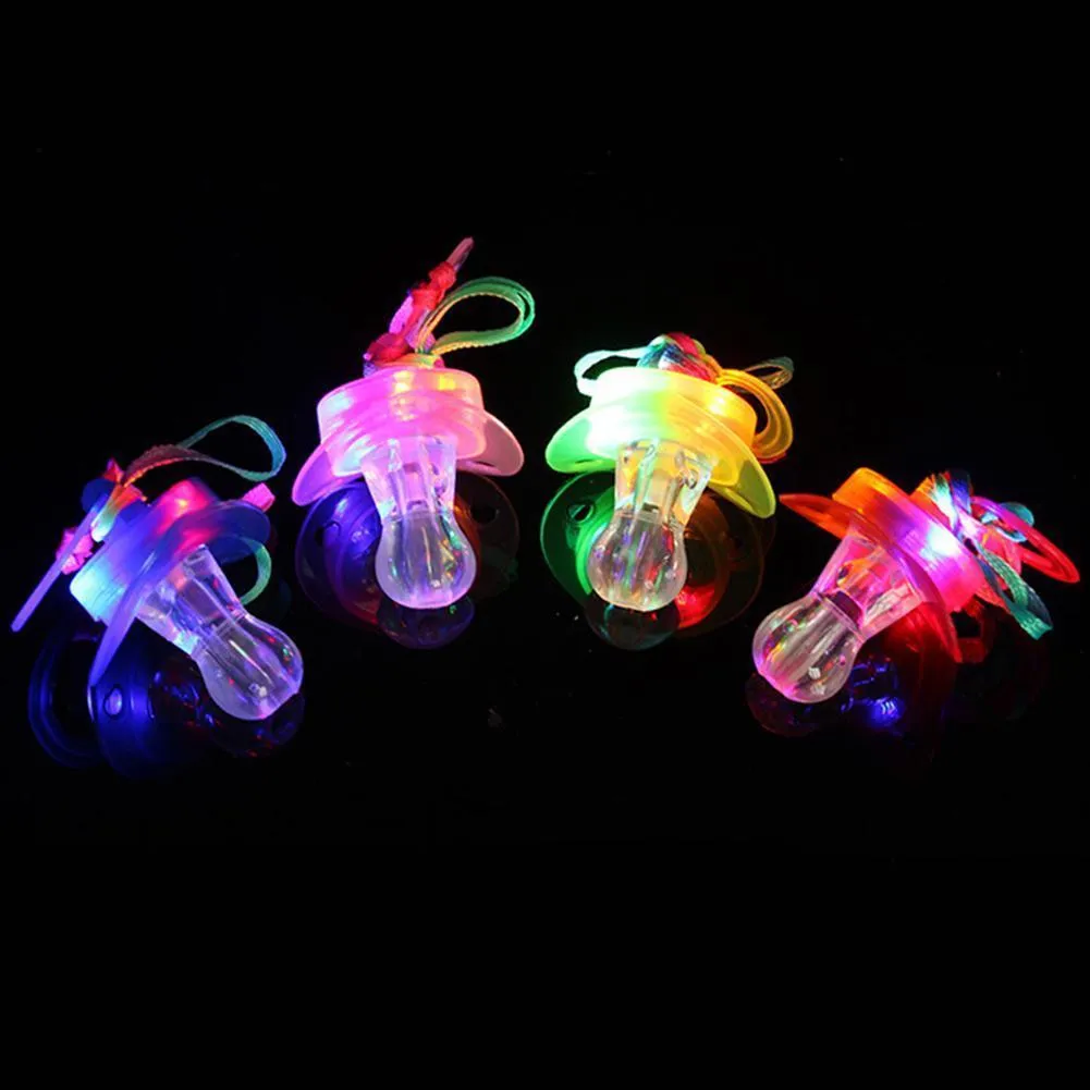 LED Toys Glowing Flashing LED Pacifier Whistle Night... From Feida98 ...