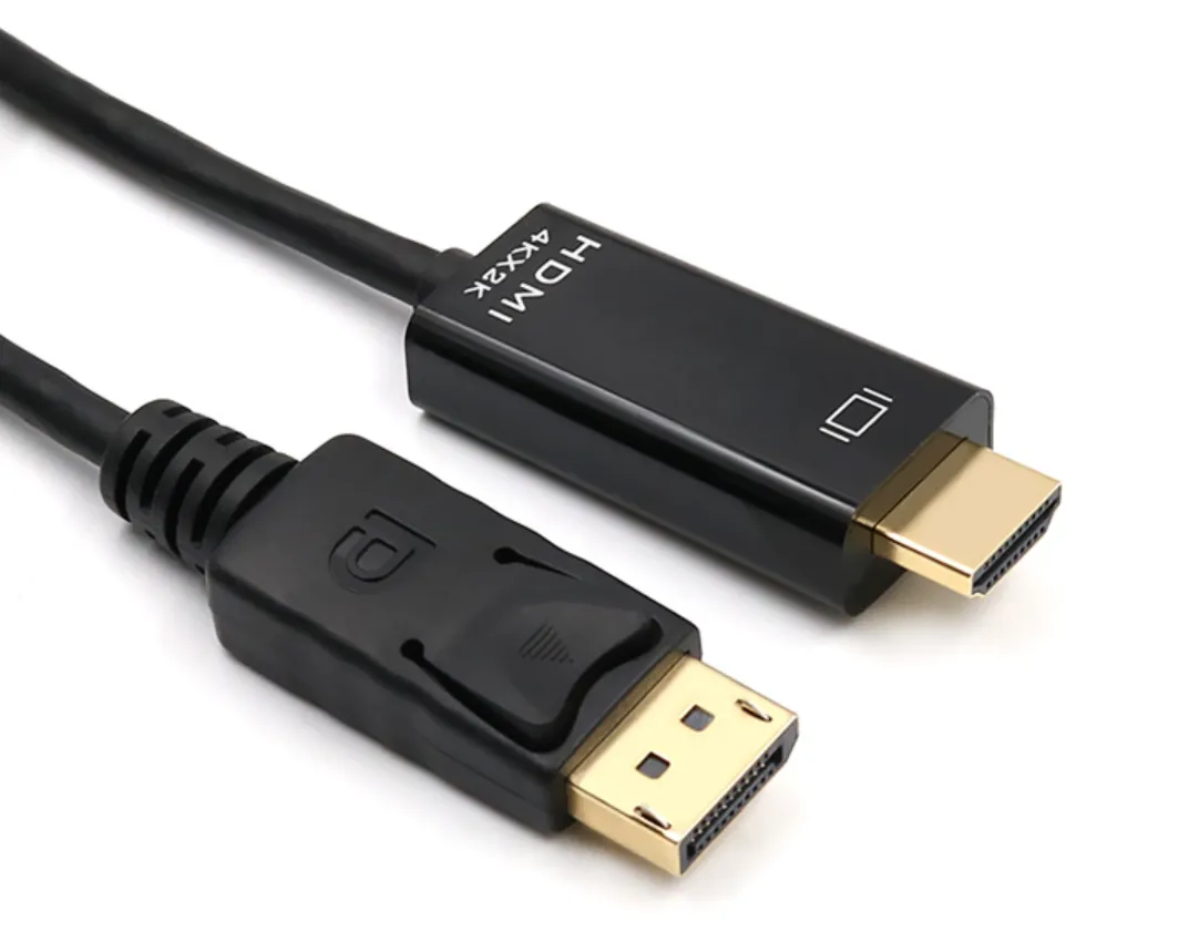 DisplayPort To HDMI Compatible Cable 1.8M/ 3M 1080P 4K X 2k Display Port DP  To HDMI Compatible Cable For Connecting Laptop To Projectors From  Dokeyelec, $2.88