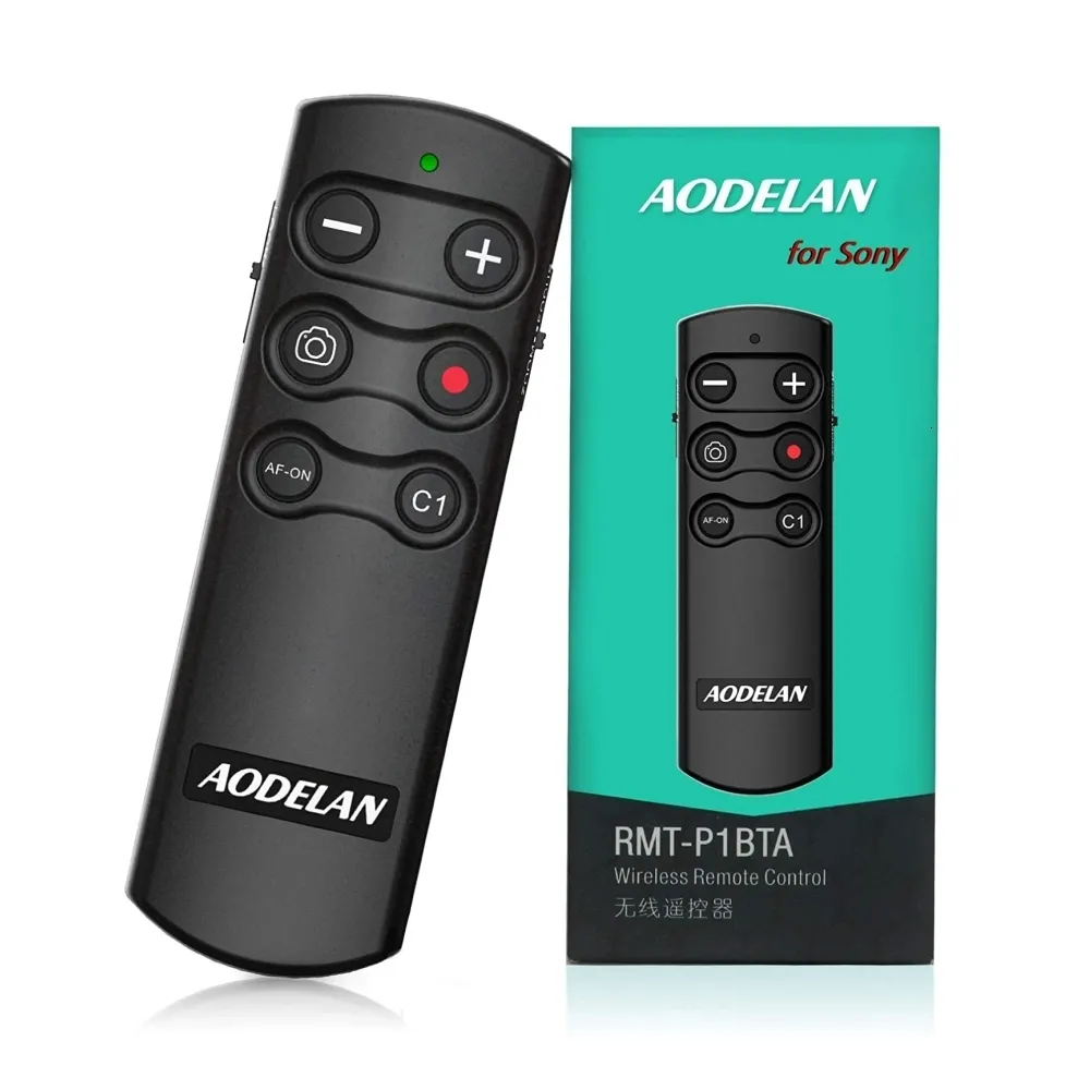 Remotes aparatu Remuttera odpuszcza RMTP1BTA bezprzewodowe zdalne sterowanie Bluetooth dla A7IV A7III A7RIII A7RIV A7SIII A7C RX100VII RX0II; jako RMTP1BT 230516