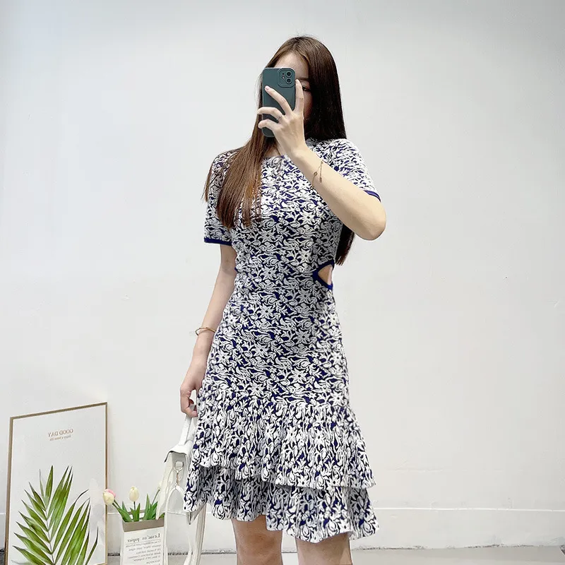 Para Mujer Vestidos Casuales Estampados Cortos Vestido De Cuello