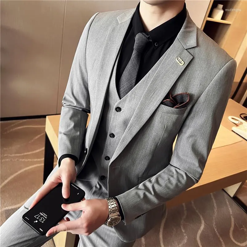 Men's Slim Fit Suit Stylish Business Suit, Modern Leisure Wear, Perfect  for Parties Weddings Hot Sale!