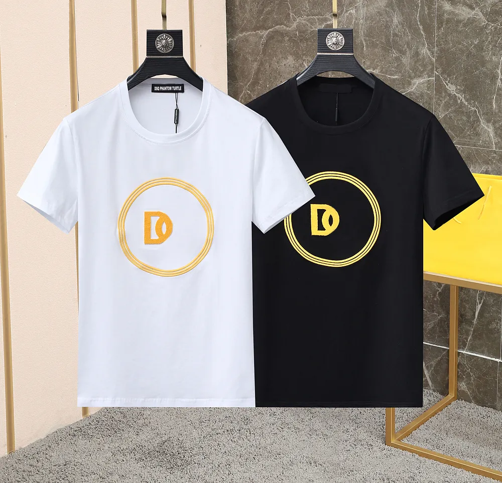 DSQ PHANTOM TURTLE Men's T-Shirts 2023SS New Mens Designer T shirt Paris fashion Tshirts Summer T-shirt Male Top Quality 100% Cotton Tops 12551