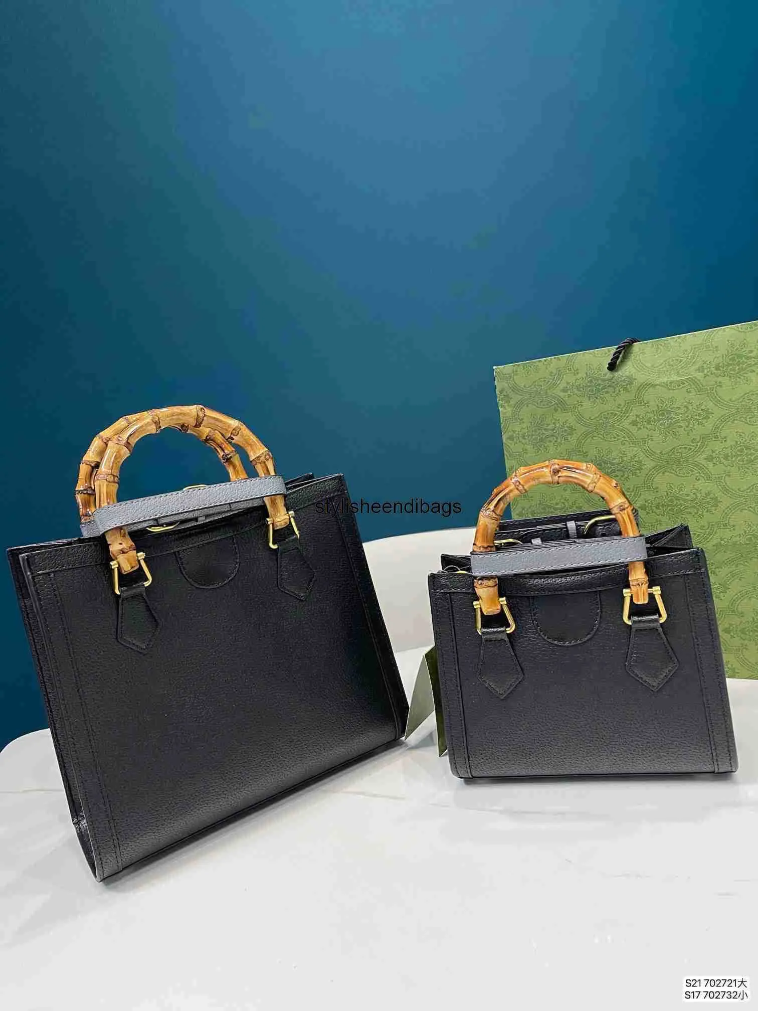 Totes luksusowa torebka torebki torebki torebki wiadomości Clut klasyczny oryginalny skórzany krzyżowy oryginalny 5A Totes projektant Diana #702721 bydła 27 cm czarny