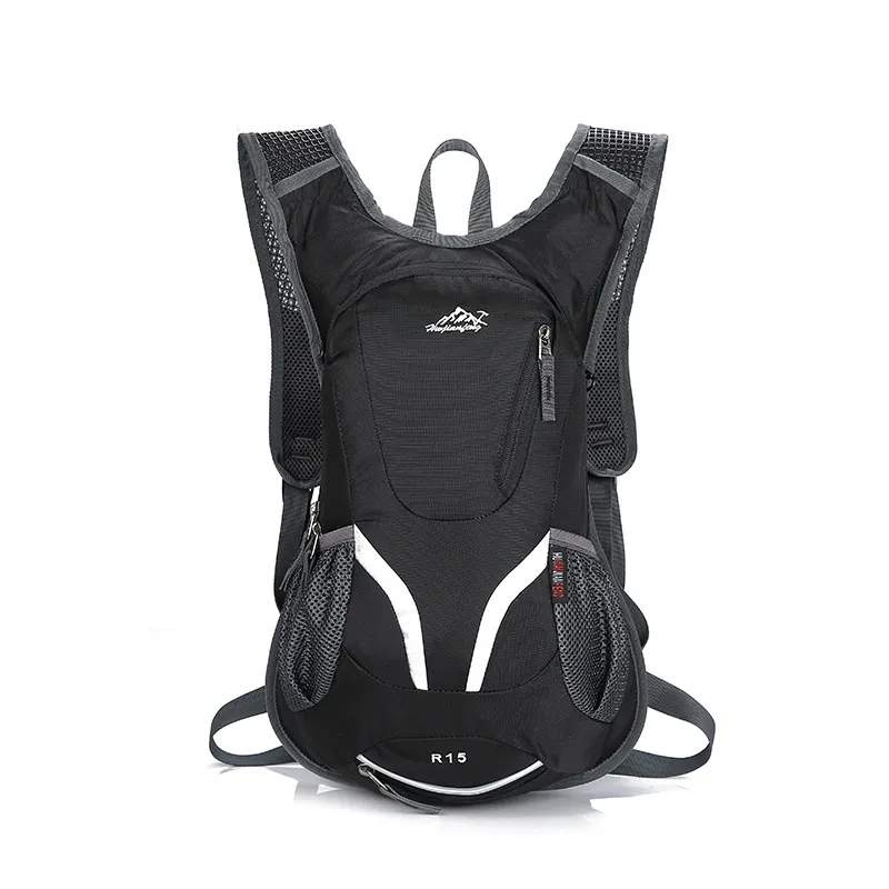 Outdoor Bags 15L Sport Cycling Run Water Bag Storage Hydration Pocket Backpack Ultralight Hiking Bike Riding Pack Bladder Knapsack