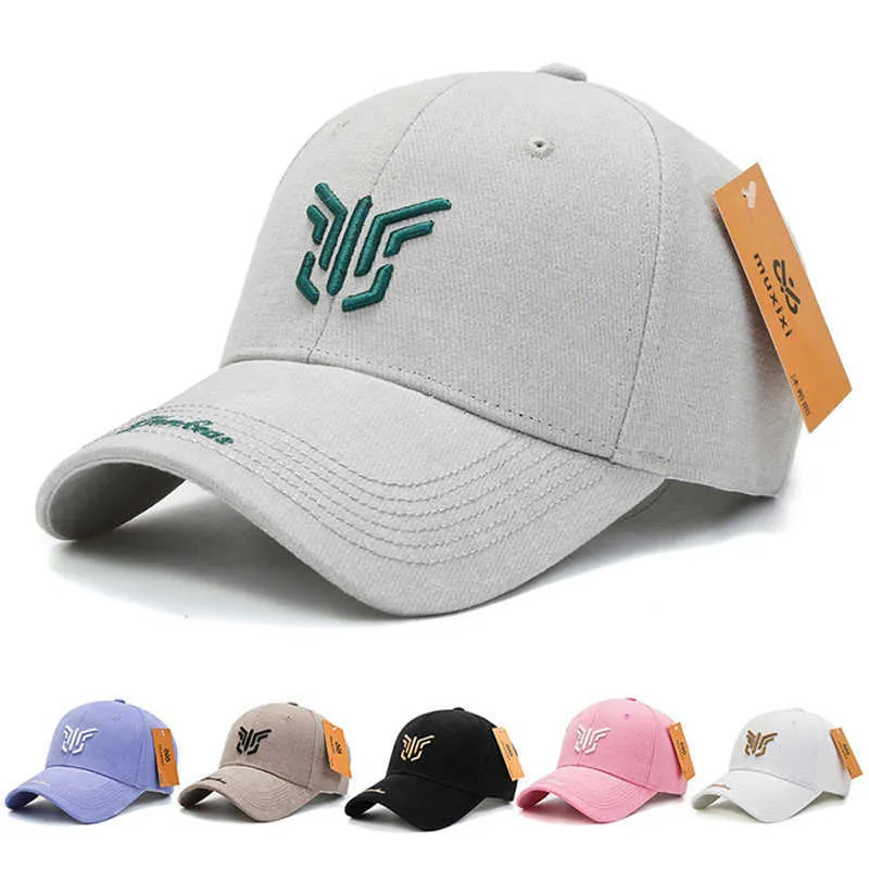 Gorras de béisbol Nueva llegada Hombres Mujeres Gorra de béisbol Bordado Deportes al aire libre Tendencia Adolescente Sombrero para el sol Golf Pesca Camionero Papá Gorra Gorras EP0333 AA220517