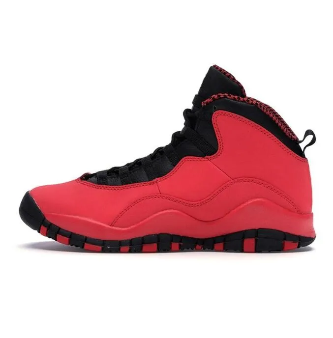 Jumpman 10s 14s Basketball Shoes For Men Gym Fusion Red Lipstick