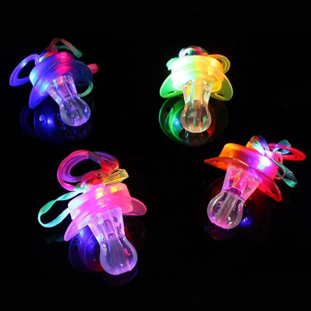 LED Toys Glowing Flashing LED Pacifier Whistle Night... From Feida98 ...