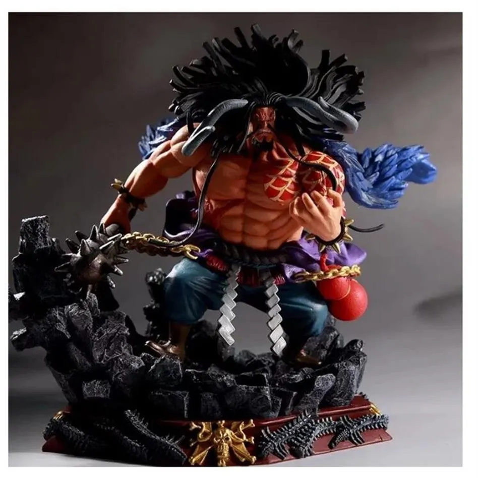 One Piece Anime One Piece Kaido Figure-19CM PVC Fighting Foam