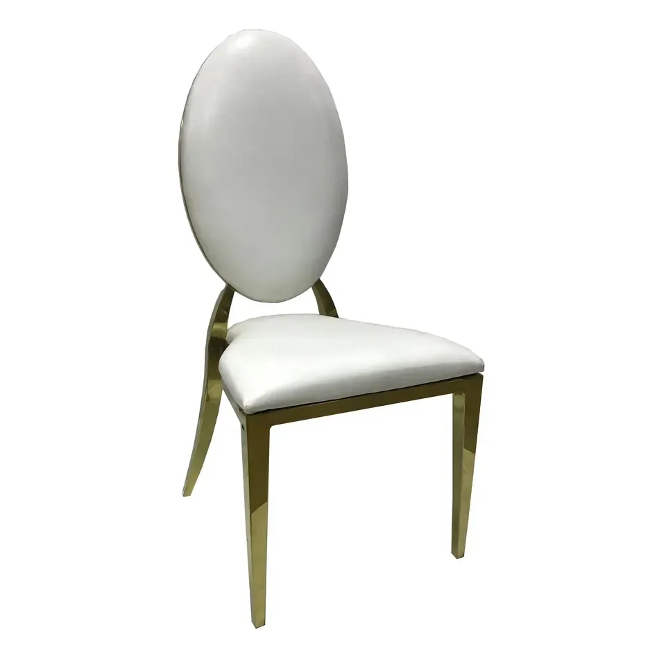 Wholesale Event Iron Metal Royal Wedding Chair Gold Chairs For