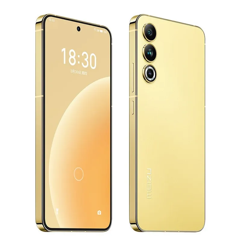 Оригинальный Meizu 20 5G Мобильный телефон Smart 12GB RAM 128GB 256GB ROM Octa Core Snapdragon 8 Gen2 50,0 Мп NFC Android 6,55 "144 Гц OLED Полный дисплей идентификатор отпечатков пальцев Face Mazen