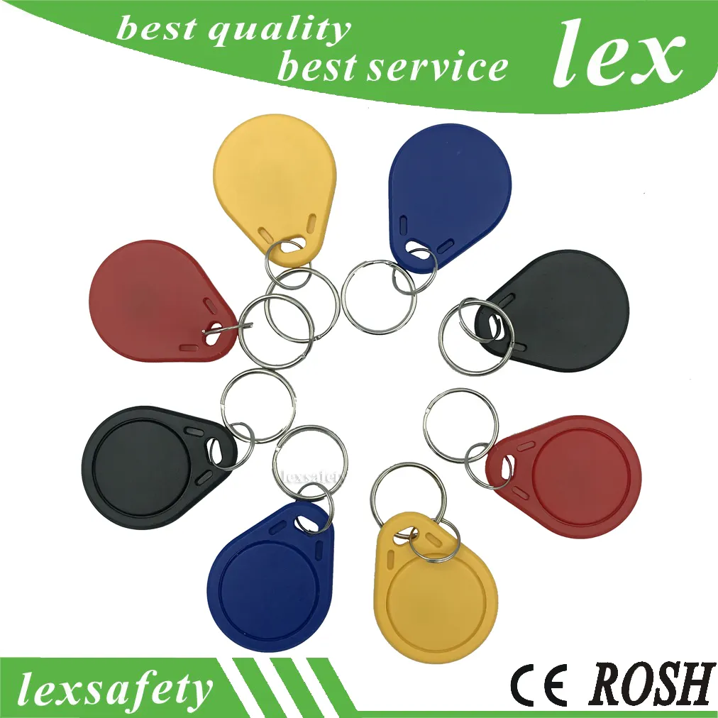 100st EM4305 RFID 125KHz Key KeyFobs Copy Rewitable Writable Em ID Tag Ring Card Duplicate Tag Proximity Token Access