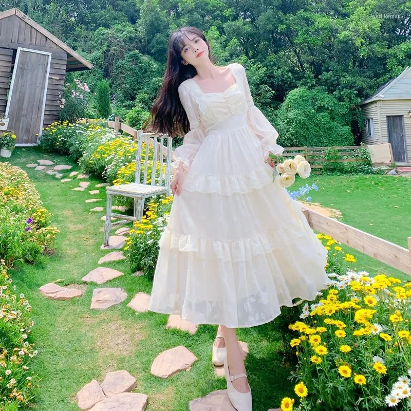 Spring 2023 French Court Wind Halter Korean Party Wear Dresses