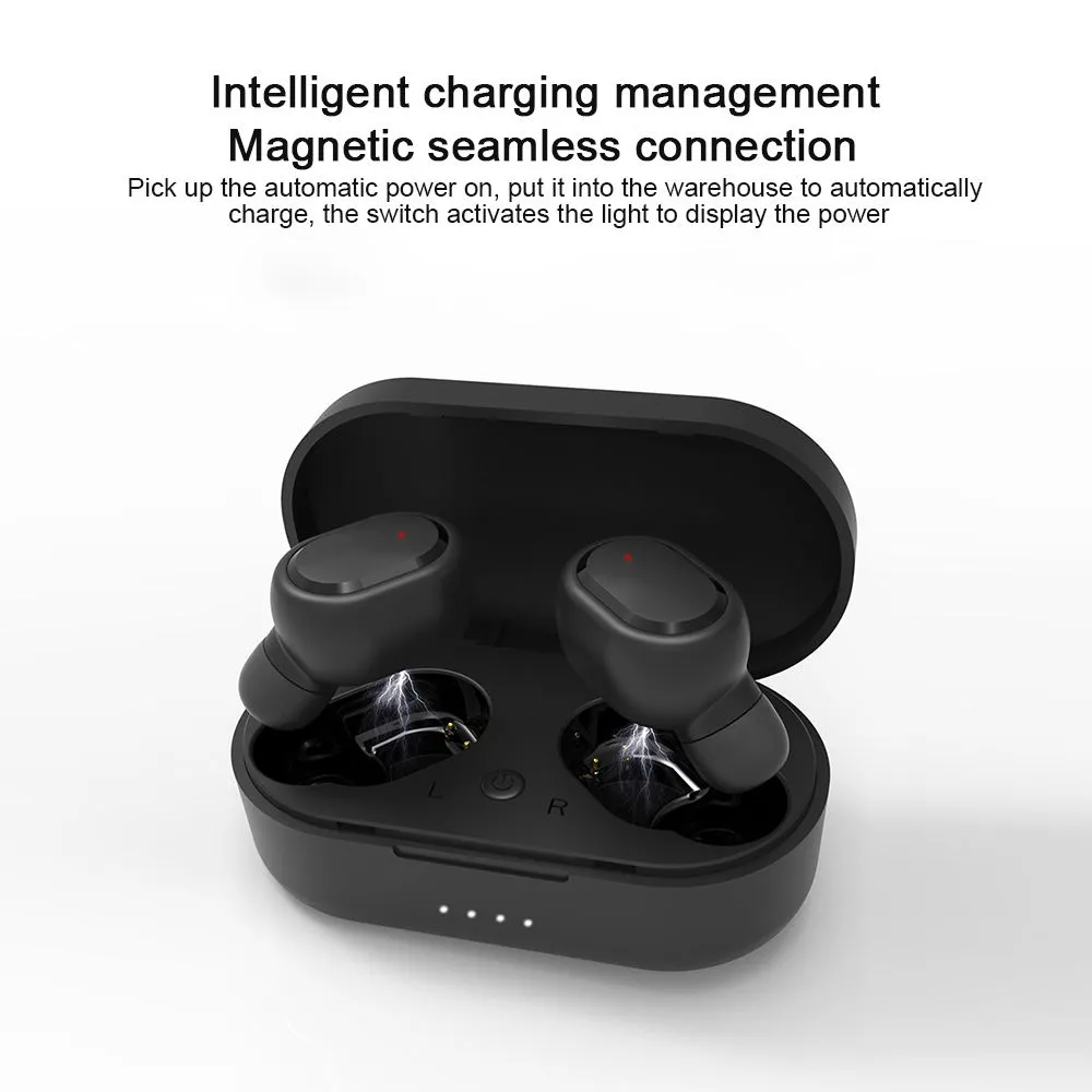 Noise Cancelling Headphones M1 TWS Handsfree In Ear Stereo Sport