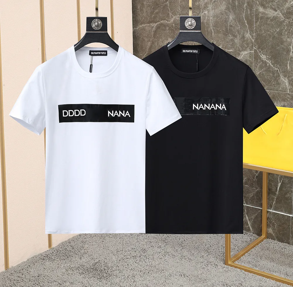 DSQ Phantom Kaplumbağa Erkek Tişörtleri 2023SS Yeni Erkek Tasarımcı T Shirt Paris Moda Tshirts Yaz T-Shirt Erkek En İyi Kalite% 100 Pamuk Üstleri 12548