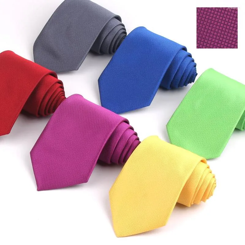 Bow Ties Candy Color Solid Neck For Men Women Casual Jacquard Necktie Boys Girls Suits Student Tie Goom Gravatas