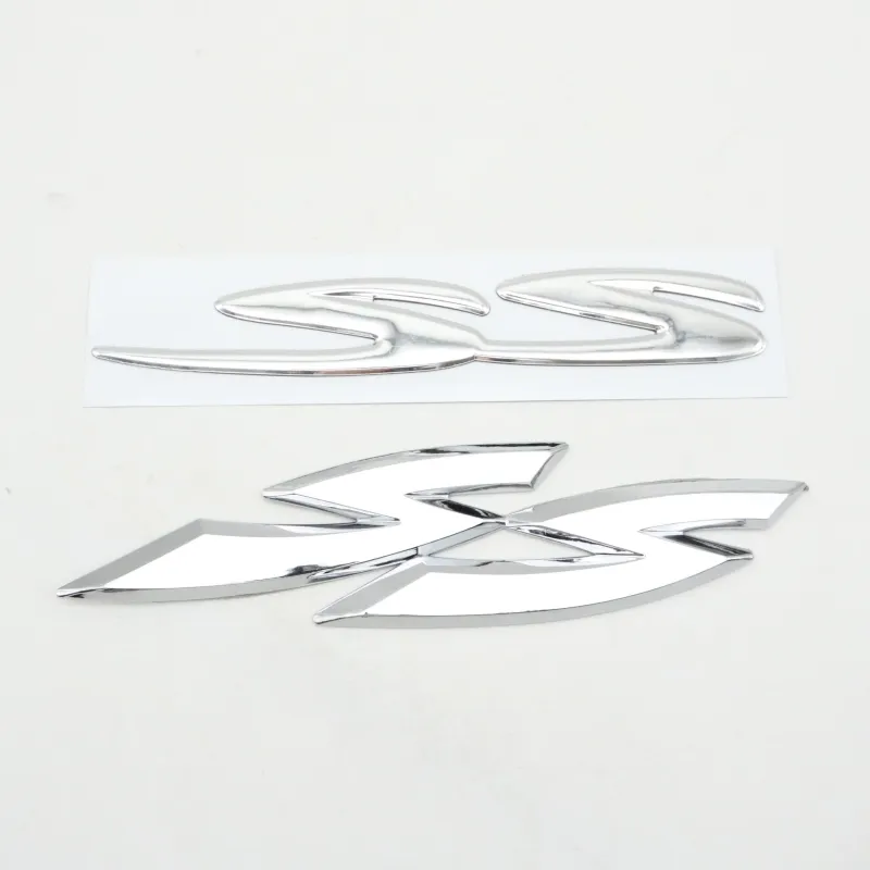 Holden Commodores SS Rear Trunk Decoration Silver Sticker Letter