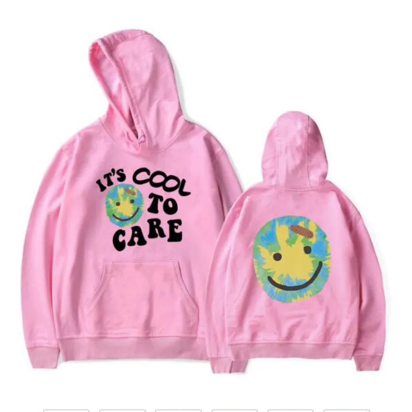 graphic hoodie it's cool to care hoodie