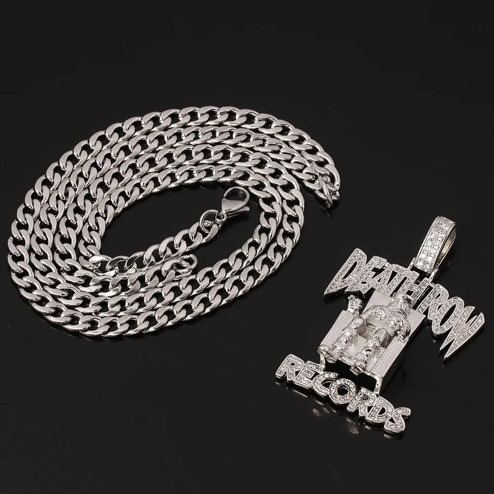 Sterling silver death row pendant best sale