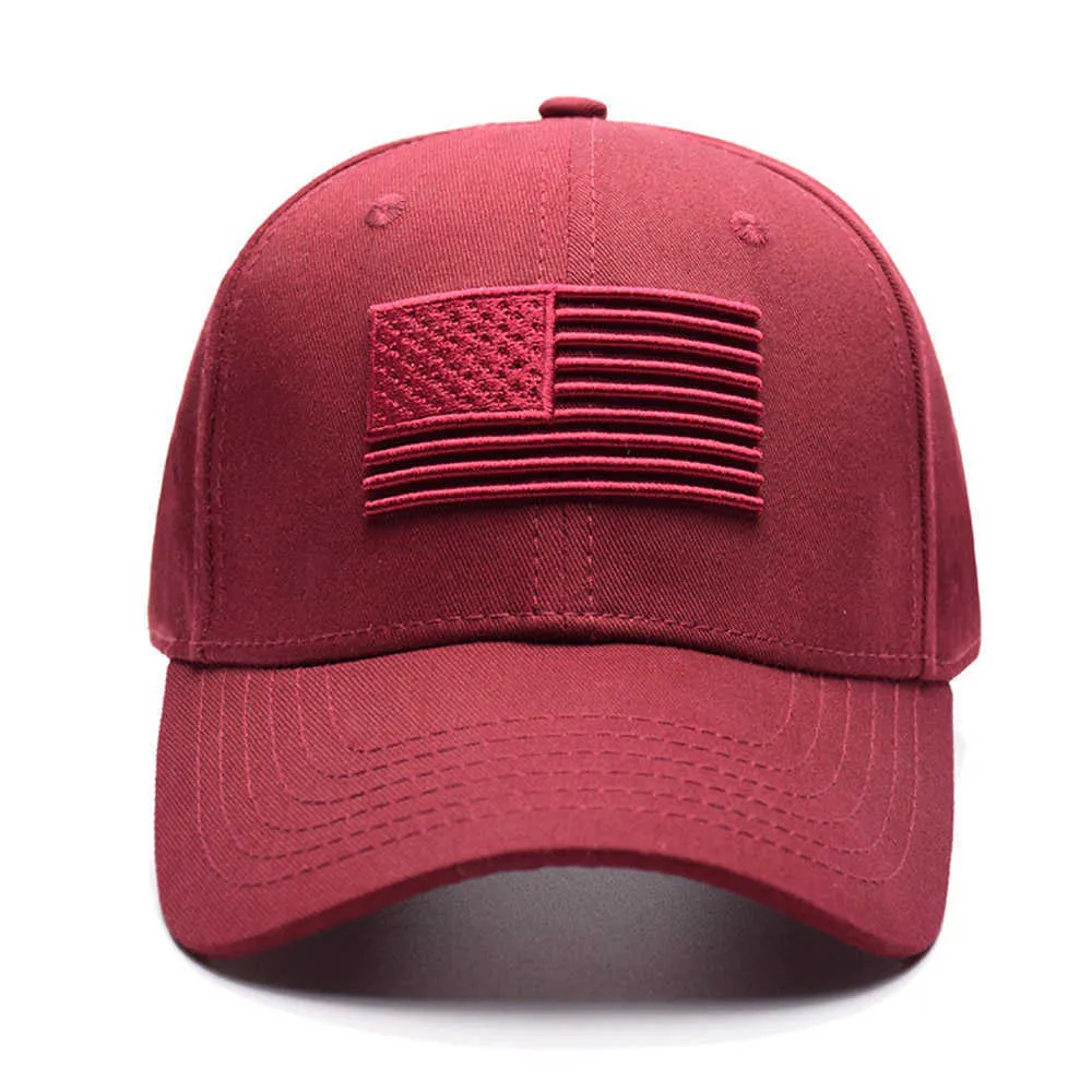 New Arrival Men Women Baseball Caps USA Flag Embroidery Cotton Snapback Unisex Outdoor Sports Sunshade Sun Caps Dad Hat EP0058 (6)
