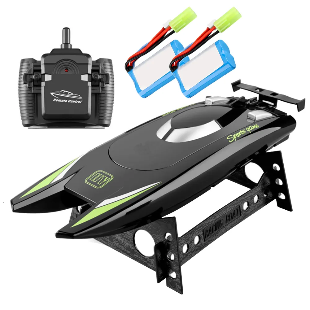 ElectricRC Barche 805 RC Barche 2.4G 25KMH Barca da regata ad alta velocità Barche telecomandate 4 canali per bambini Barca da regata per adulti 230516