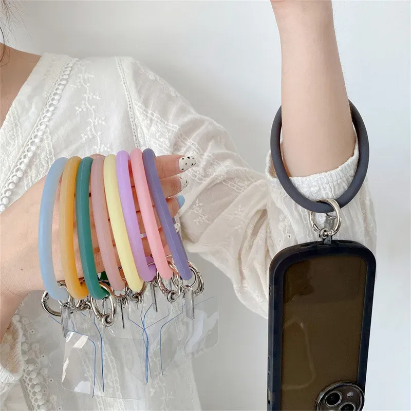 Round wrist keychain discount