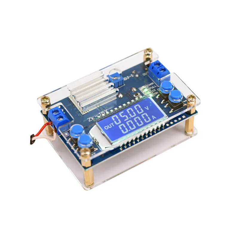 5A CNC Steg-down Module DC-DC Justerbar konstant spänning och konstant ström LCD Multi Display Power 24V/12V/5V