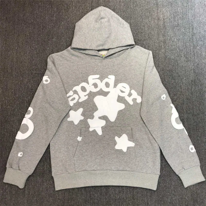 DHgate.com:Men's Hoodies Sweatshirts Gray Sp5der 555555 DHgate.com:Men's Hoodies Sweatshirts Gray Sp5der 555555