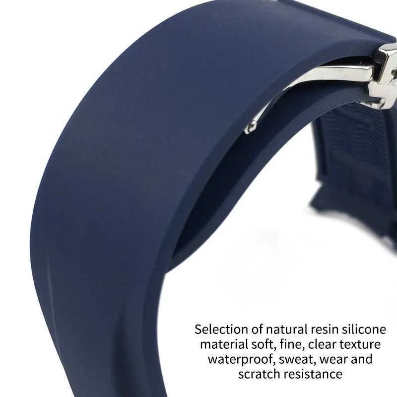 Bracelet montre silicone 22mm seiko best sale