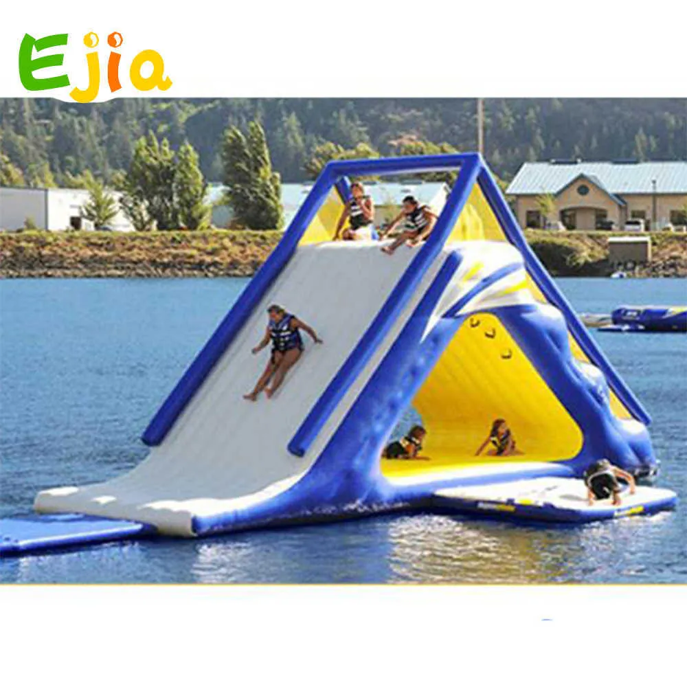 Inflatable lake trampoline online