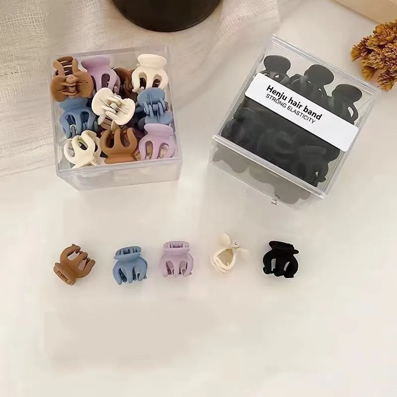 100 Stück Schmetterling Haarspangen – Mini-Krallenclips In Verschiedenen Farben